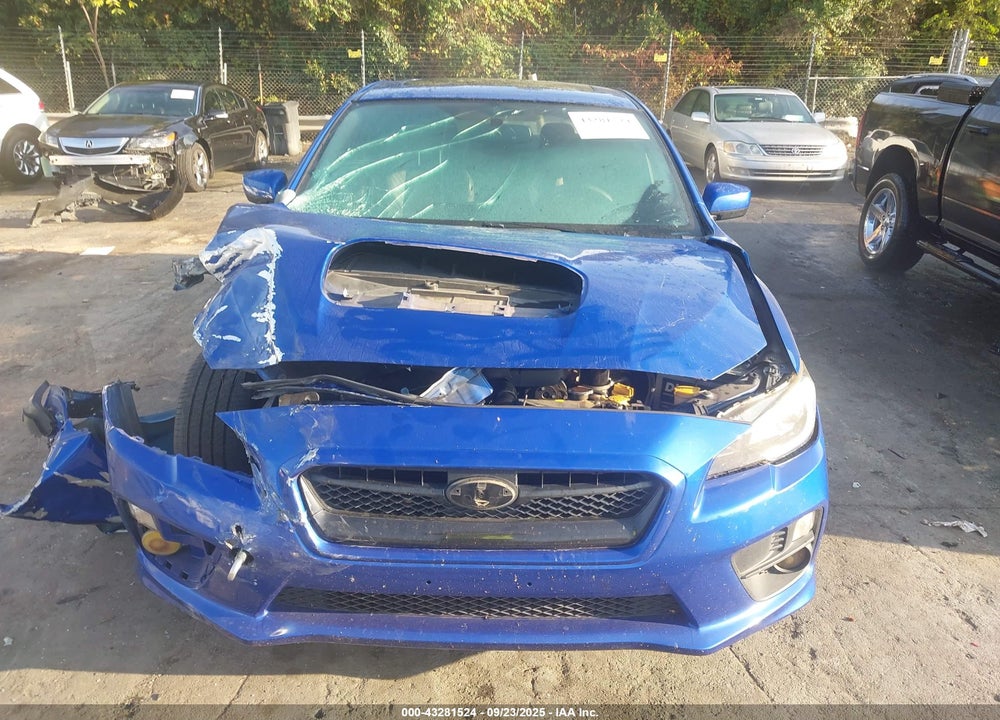 2016 SUBARU WRX LIMITED VIN: JF1VA1J61G9800409