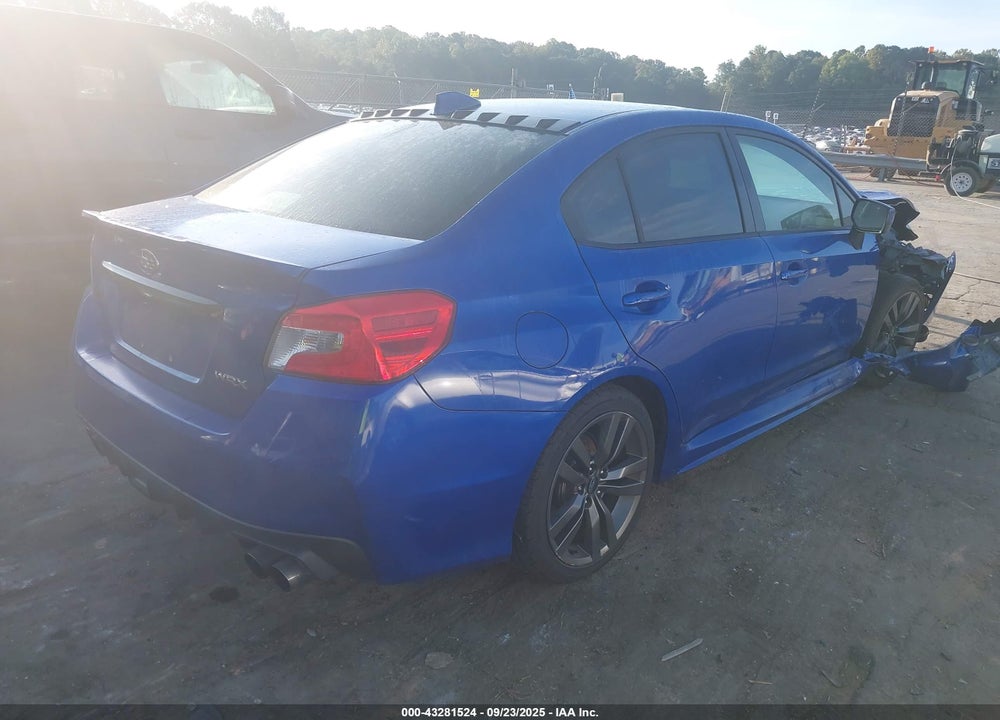 2016 SUBARU WRX LIMITED VIN: JF1VA1J61G9800409