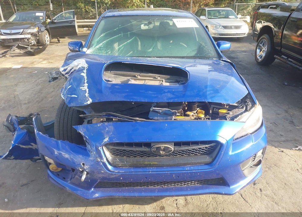 2016 SUBARU WRX LIMITED VIN: JF1VA1J61G9800409