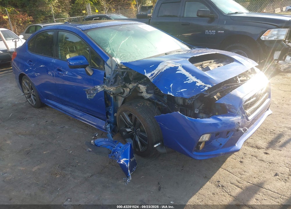 2016 SUBARU WRX LIMITED VIN: JF1VA1J61G9800409