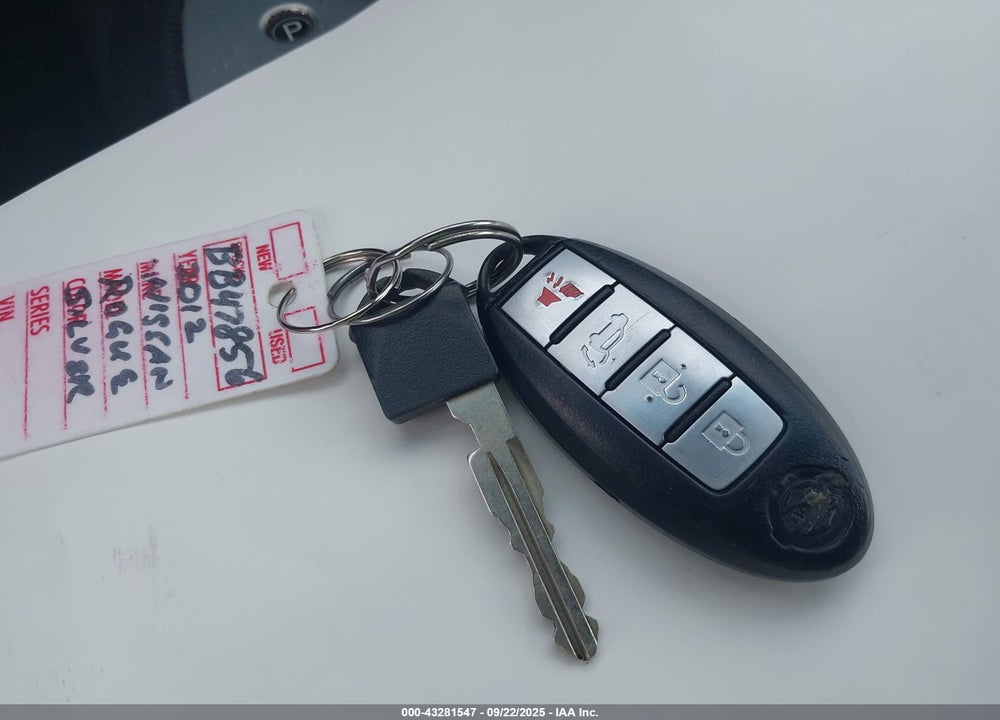 2012 NISSAN MURANO VIN: JN8AZ1MWXCW208553