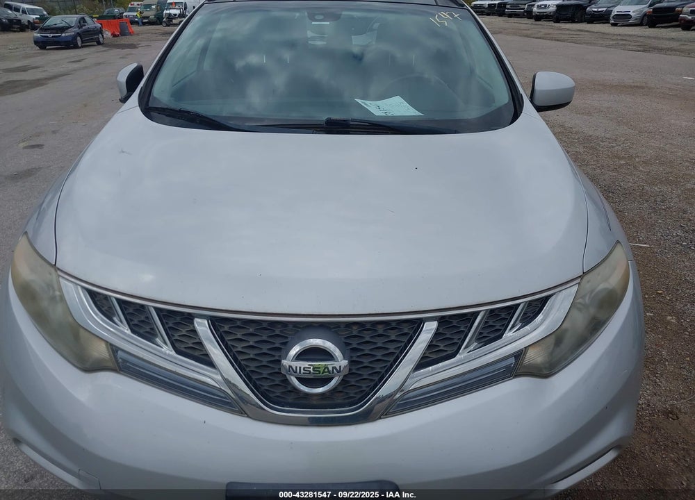 2012 NISSAN MURANO VIN: JN8AZ1MWXCW208553