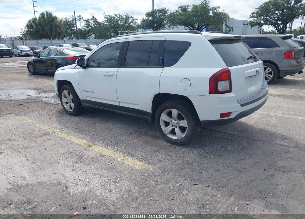2016 JEEP COMPASS LATITUDE VIN: 1C4NJCEA1GD628352