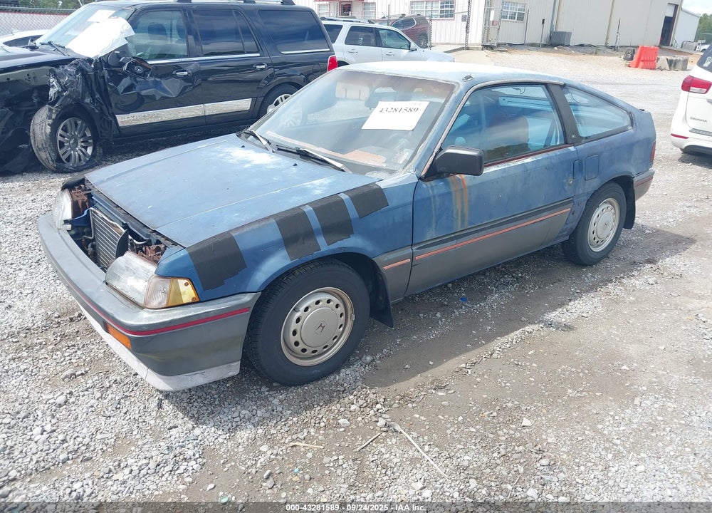1986 HONDA CIVIC CRX 1.5 HF VIN: JHMAF531XGS051040