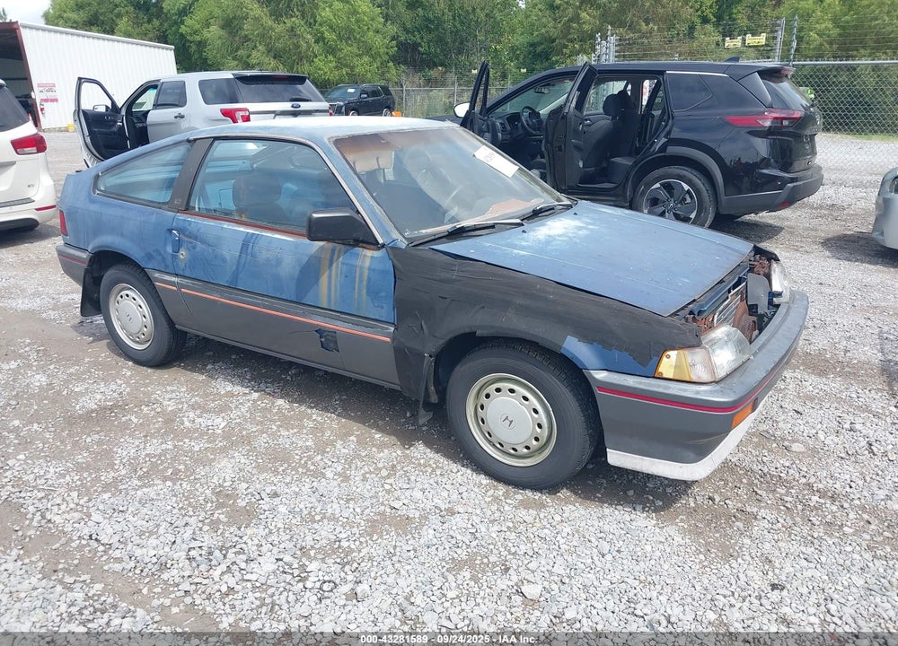 1986 HONDA CIVIC CRX 1.5 HF VIN: JHMAF531XGS051040