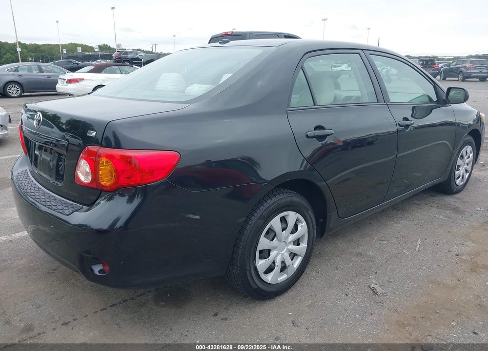 2009 TOYOTA COROLLA LE VIN: 2T1BU40E99C063049