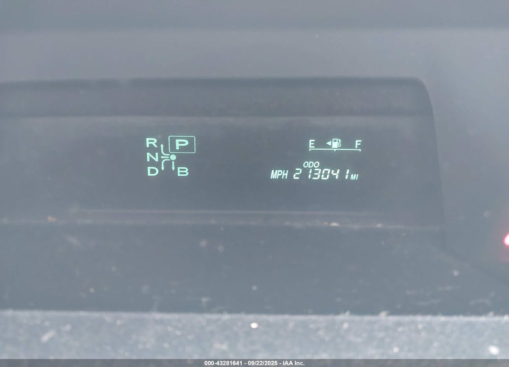 2009 TOYOTA PRIUS STANDARD VIN: JTDKB20U093513262