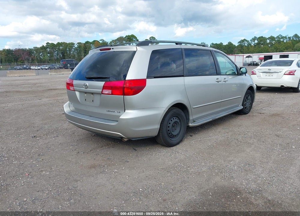 2004 TOYOTA SIENNA LE VIN: 5TDZA23C14S024753