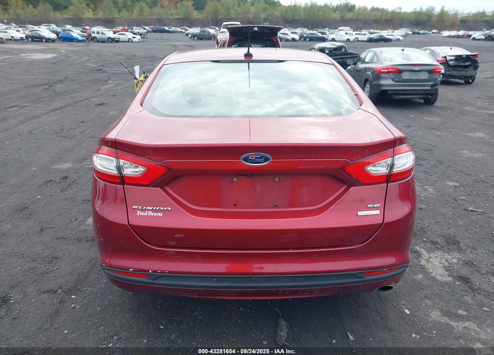 2016 FORD FUSION VIN: 1FA6P0HD8G5117177