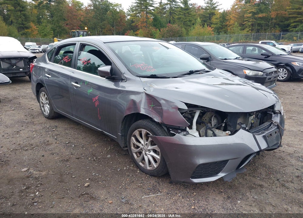 2018 NISSAN SENTRA SV VIN: 3N1AB7AP2JL644061