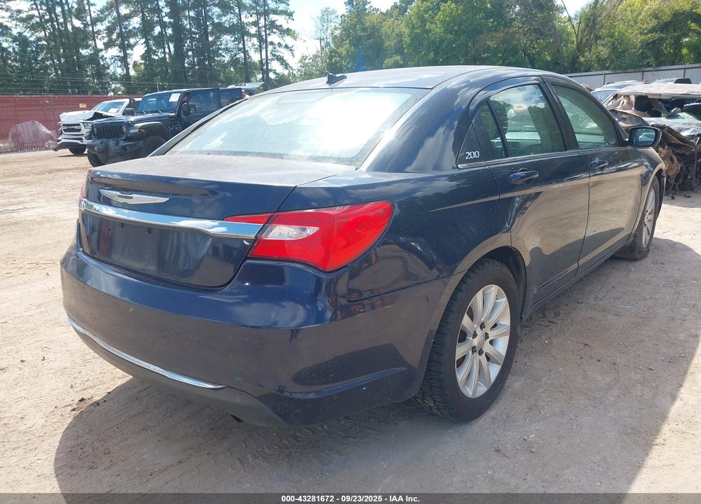 2014 CHRYSLER 200 TOURING VIN: 1C3CCBBB6EN127610