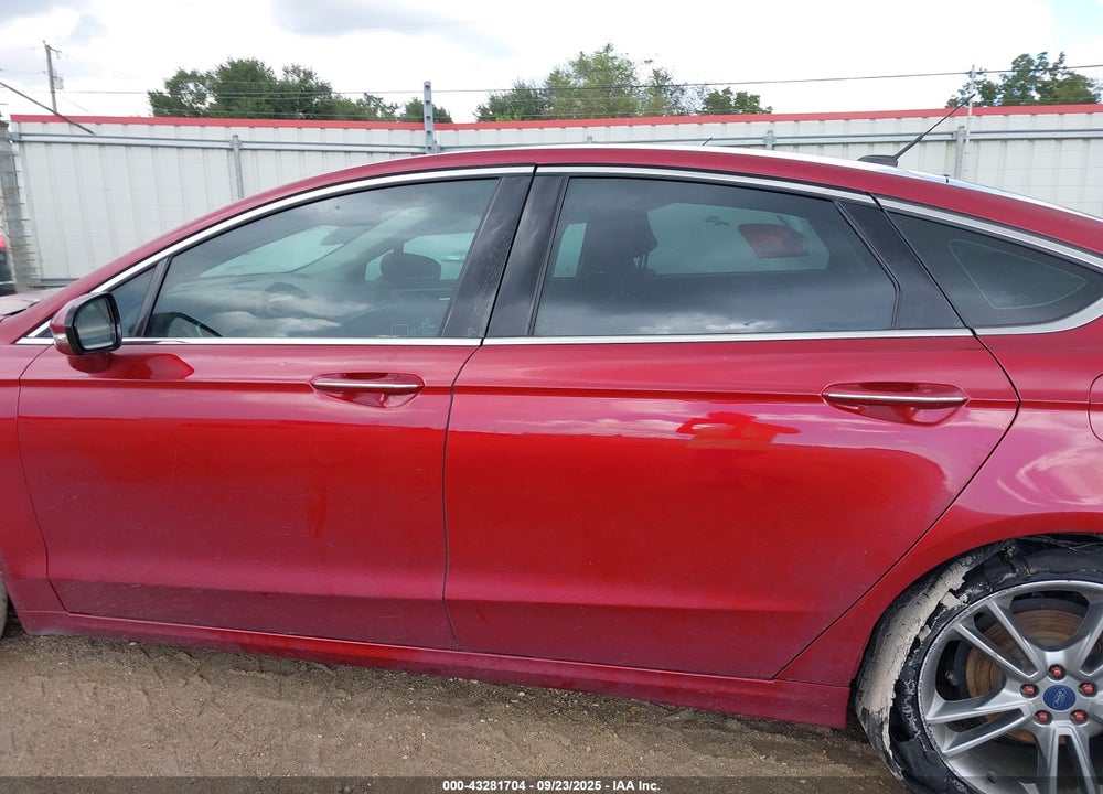 2016 FORD FUSION TITANIUM VIN: 3FA6P0K92GR186030