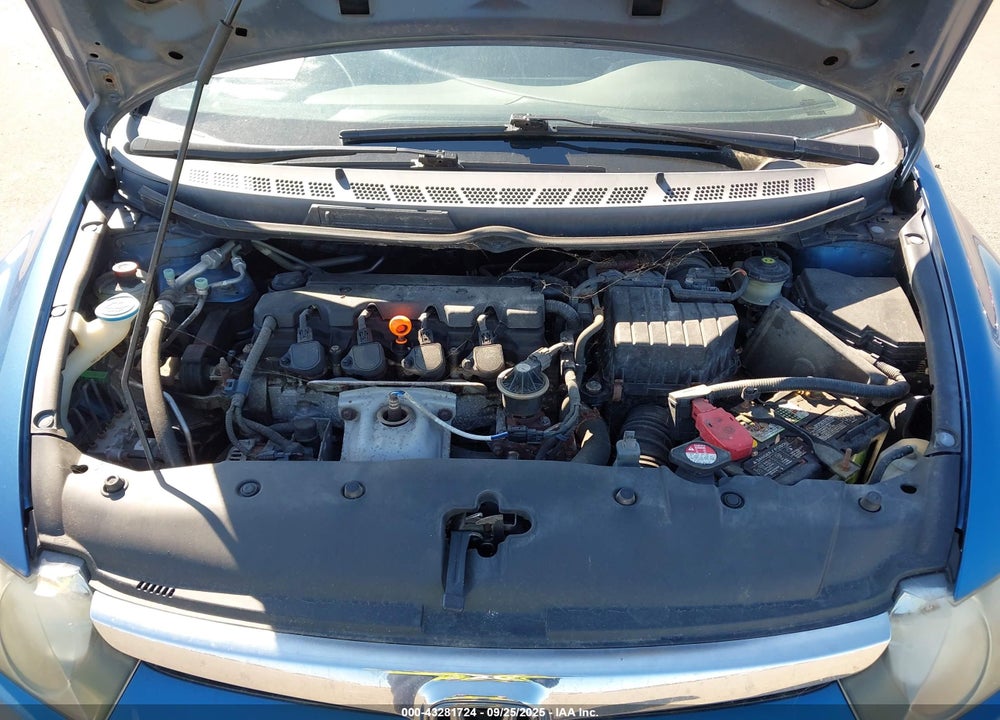 2008 HONDA CIVIC LX VIN: 1HGFA165X8L115491