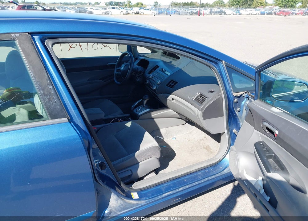 2008 HONDA CIVIC LX VIN: 1HGFA165X8L115491
