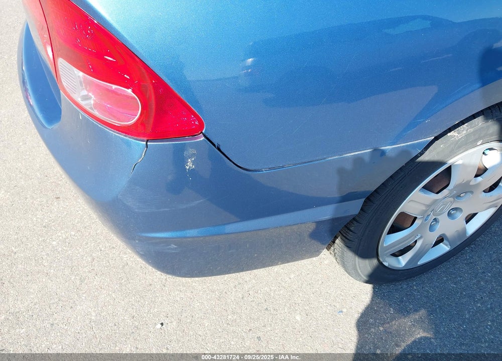 2008 HONDA CIVIC LX VIN: 1HGFA165X8L115491