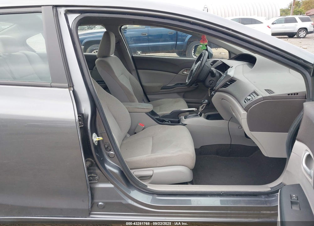 2012 HONDA CIVIC LX VIN: 19XFB2F53CE320220