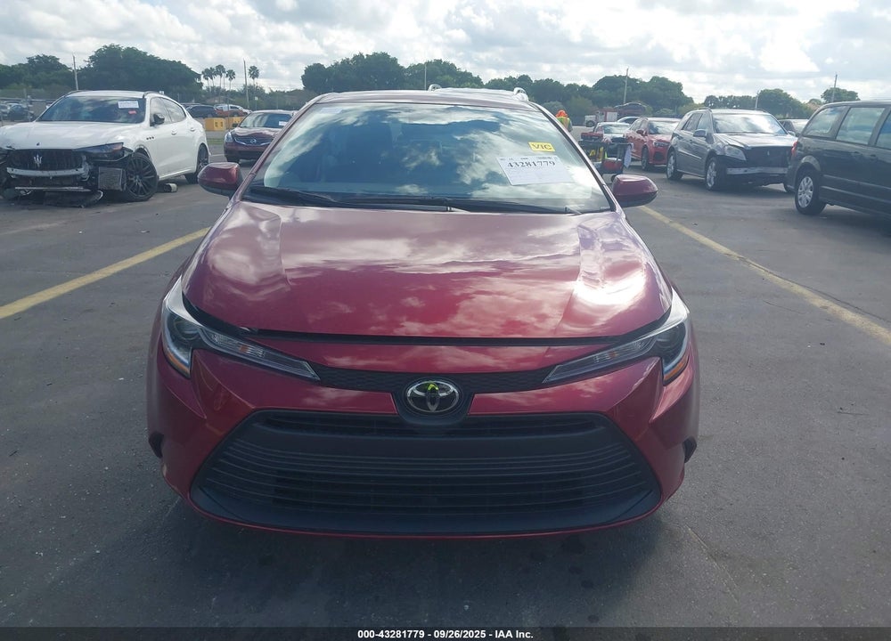 2025 TOYOTA COROLLA VIN: 5YFB4MDE1SP273175