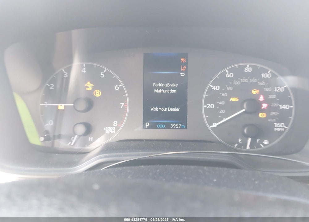 2025 TOYOTA COROLLA VIN: 5YFB4MDE1SP273175