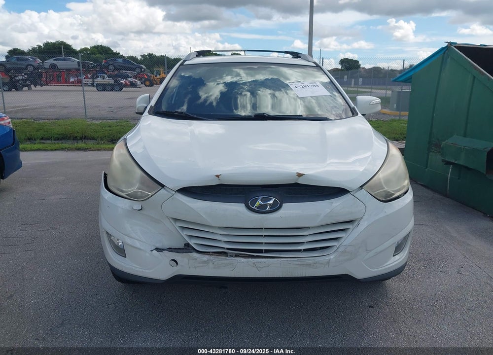 2013 HYUNDAI TUCSON GLS VIN: KM8JU3AC2DU616781