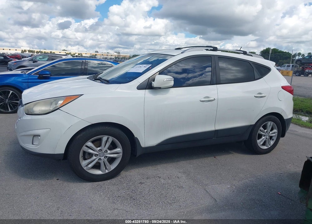 2013 HYUNDAI TUCSON GLS VIN: KM8JU3AC2DU616781