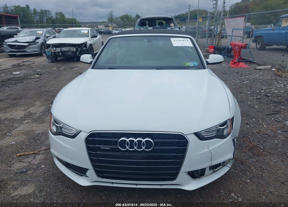 2014 AUDI A5 2.0T PREMIUM VIN: WAULFAFH8EN000768
