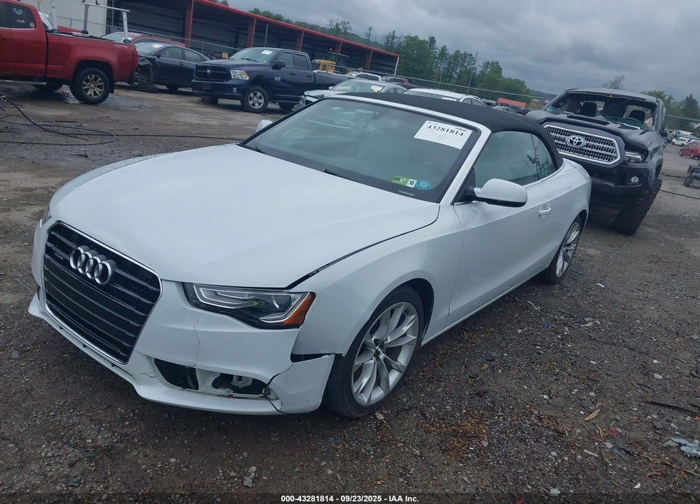 2014 AUDI A5 2.0T PREMIUM VIN: WAULFAFH8EN000768