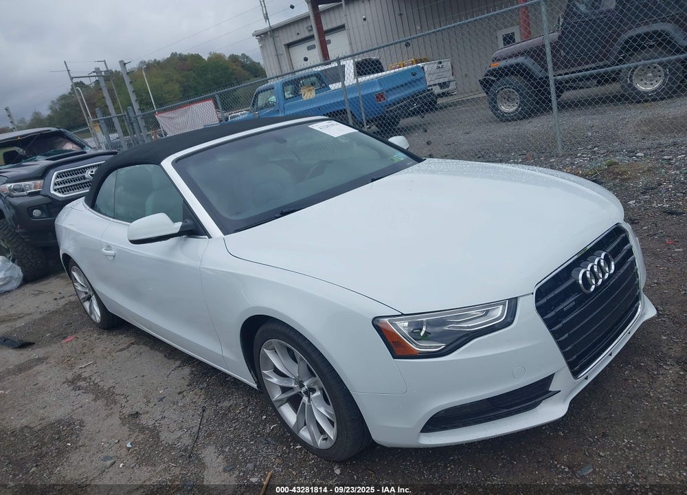2014 AUDI A5 2.0T PREMIUM VIN: WAULFAFH8EN000768