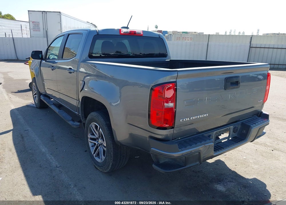 2022 CHEVROLET COLORADO VIN: 1GCGSBENXN1265390