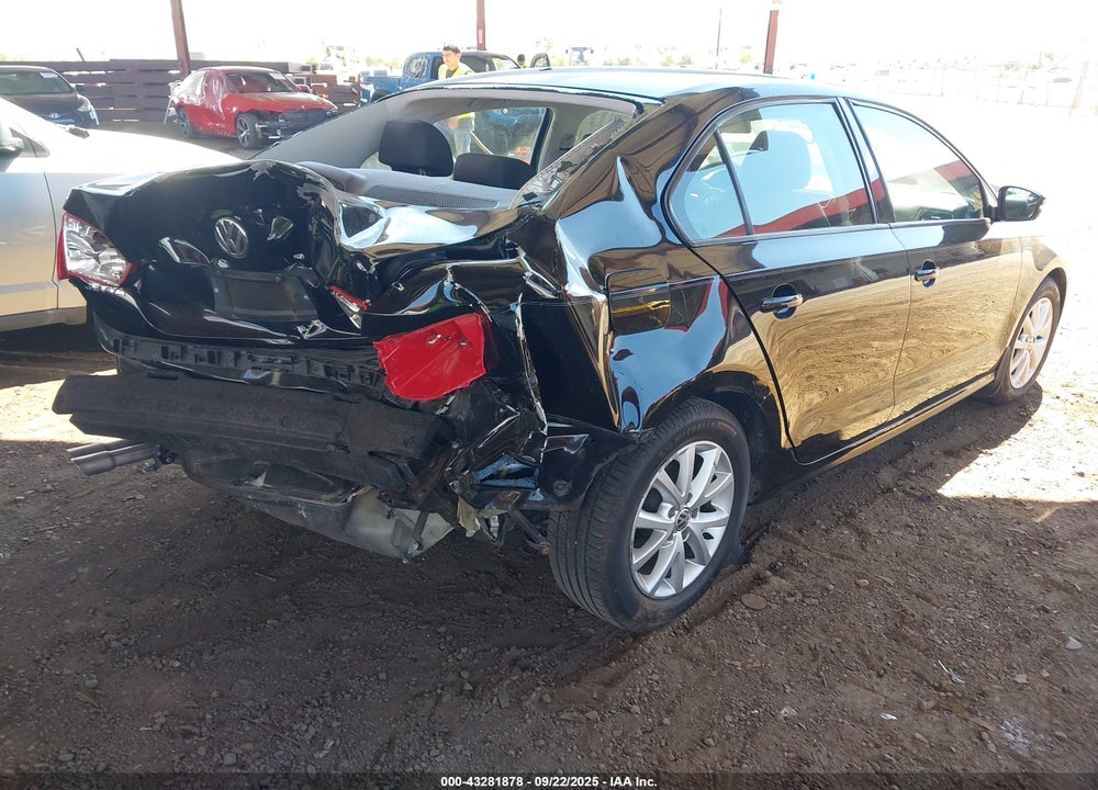 2012 VOLKSWAGEN JETTA VIN: 3VWDX7AJ3CM115672