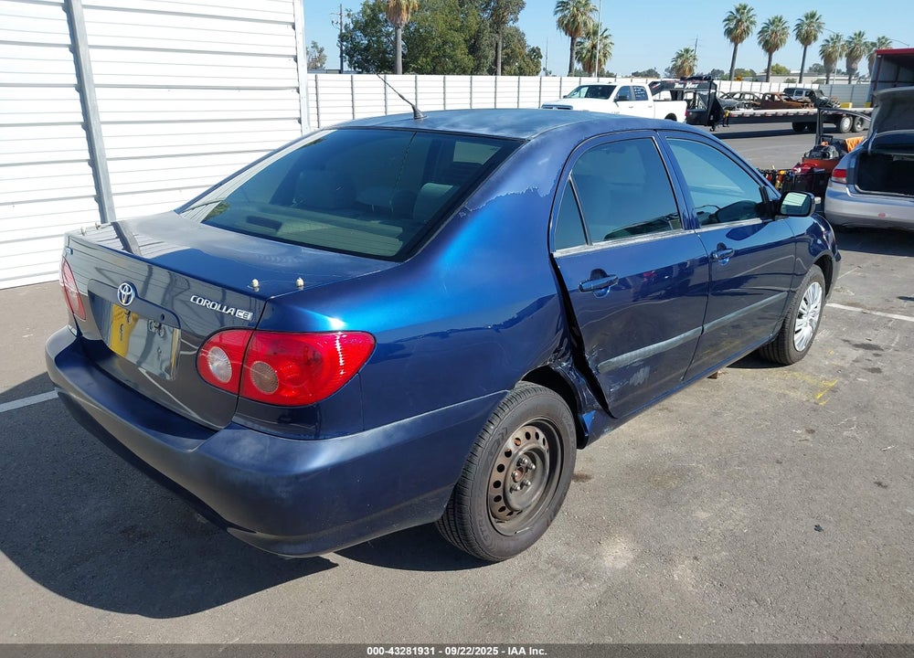 2005 TOYOTA COROLLA CE VIN: JTDBR32E652062975