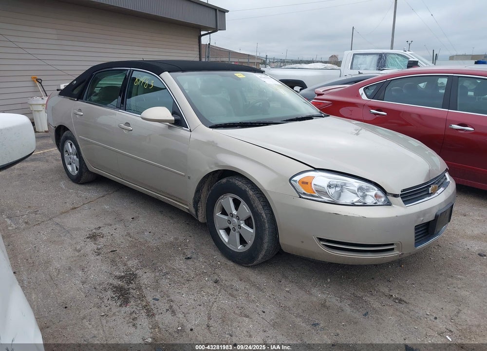 2008 CHEVROLET IMPALA LT VIN: 2G1WT58K689179062