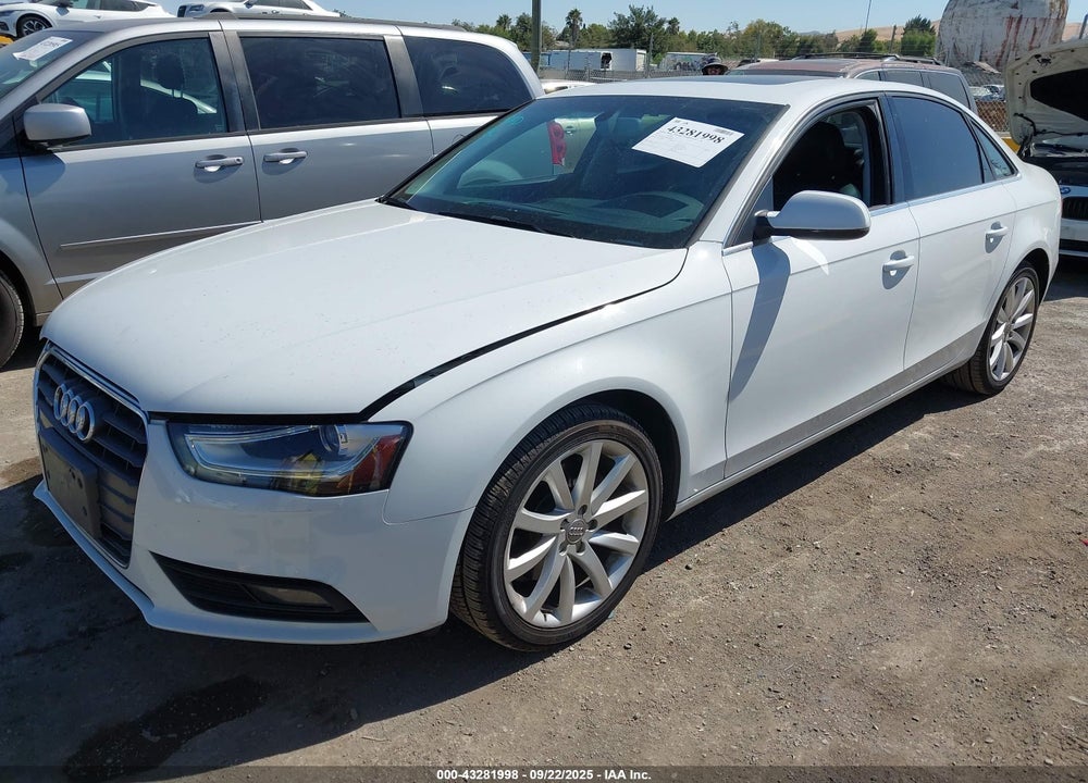 2013 AUDI A4 VIN: WAUFFAFL6DA184258