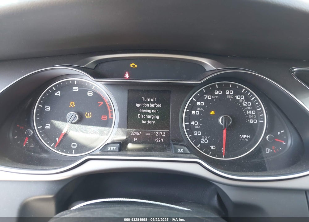 2013 AUDI A4 VIN: WAUFFAFL6DA184258