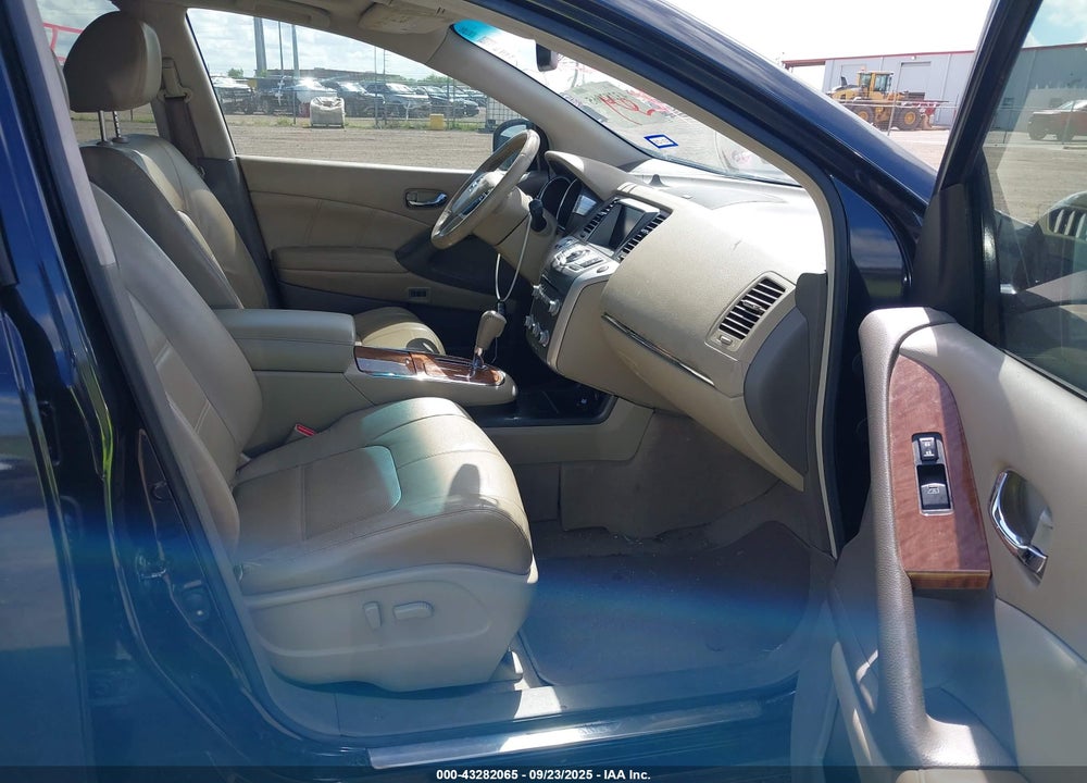 2012 NISSAN MURANO VIN: JN8AZ1MU8CW104285