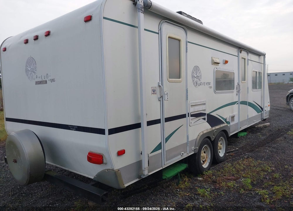 2004 FOREST RIVER SURVEYOR VIN: 4X4TSVB214L002843