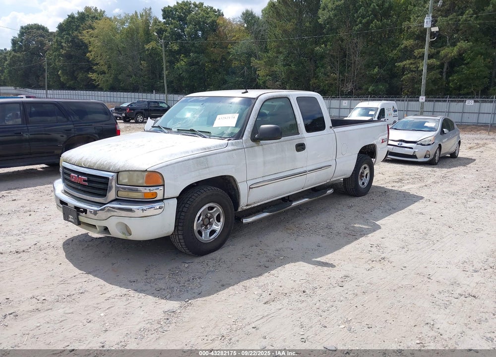 2003 GMC SIERRA 1500 SLT VIN: 1GTEK19TX3E268032