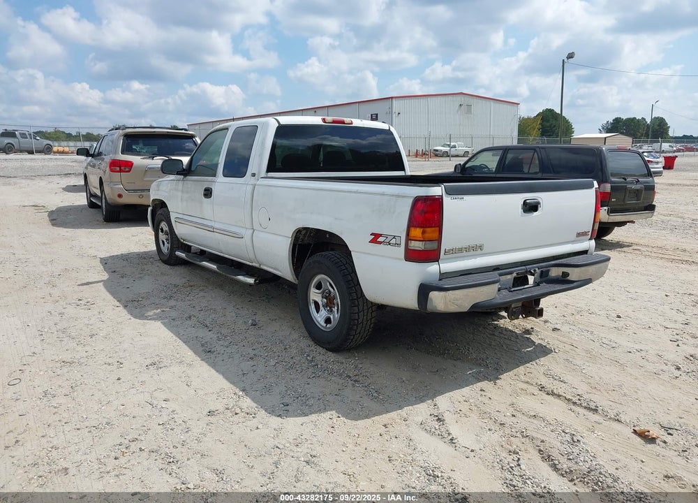 2003 GMC SIERRA 1500 SLT VIN: 1GTEK19TX3E268032
