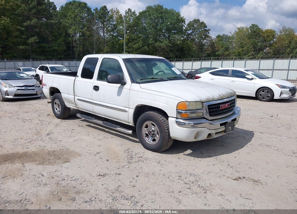 2003 GMC SIERRA 1500 SLT VIN: 1GTEK19TX3E268032