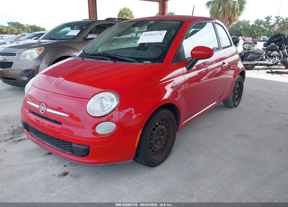 2013 FIAT 500 VIN: 3C3CFFAR9DT726612