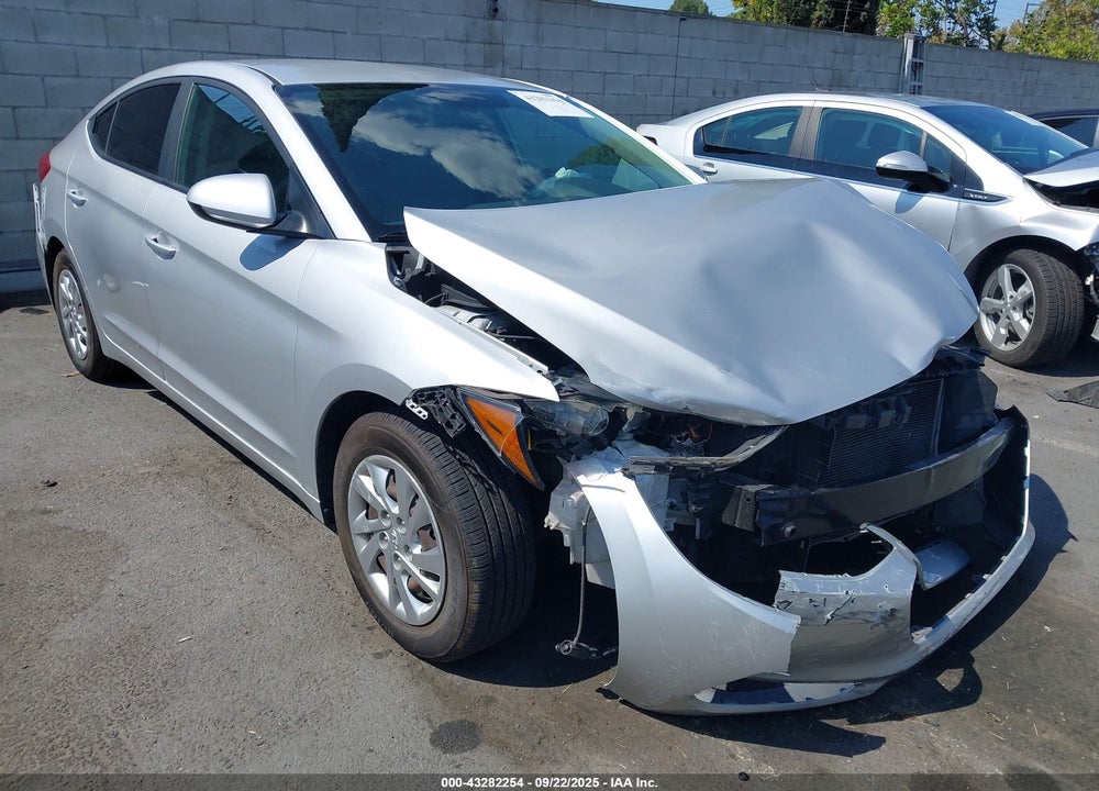 2017 HYUNDAI ELANTRA SE VIN: KMHD74LF4HU119819