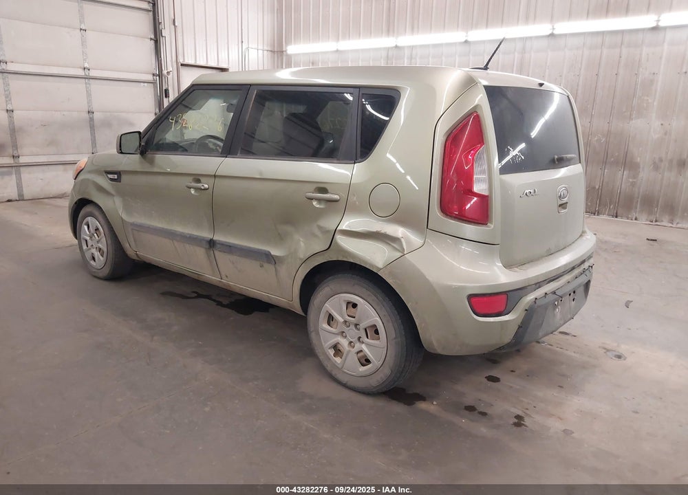 2012 KIA SOUL VIN: KNDJT2A57C7356278