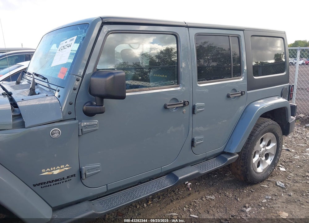 2015 JEEP WRANGLER UNLIMITED SAHARA VIN: 1C4HJWEG2FL651887