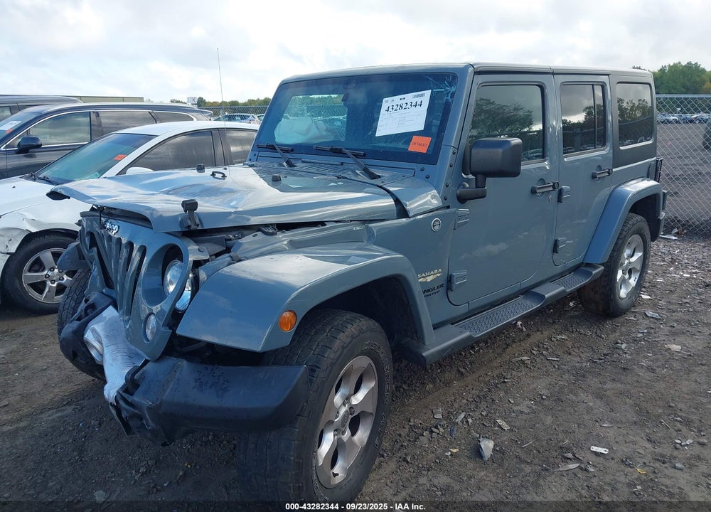 2015 JEEP WRANGLER UNLIMITED SAHARA VIN: 1C4HJWEG2FL651887