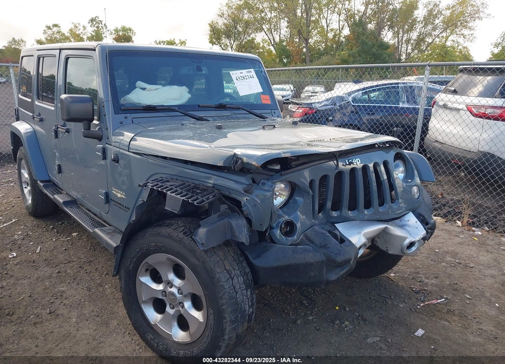 2015 JEEP WRANGLER UNLIMITED SAHARA VIN: 1C4HJWEG2FL651887