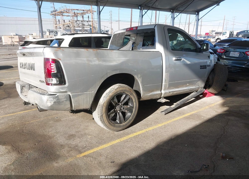 2018 RAM 1500 VIN: 3C6JR7CT5JG244756