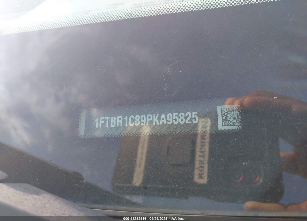 2023 FORD TRANSIT-250 VIN: 1FTBR1C89PKA95825