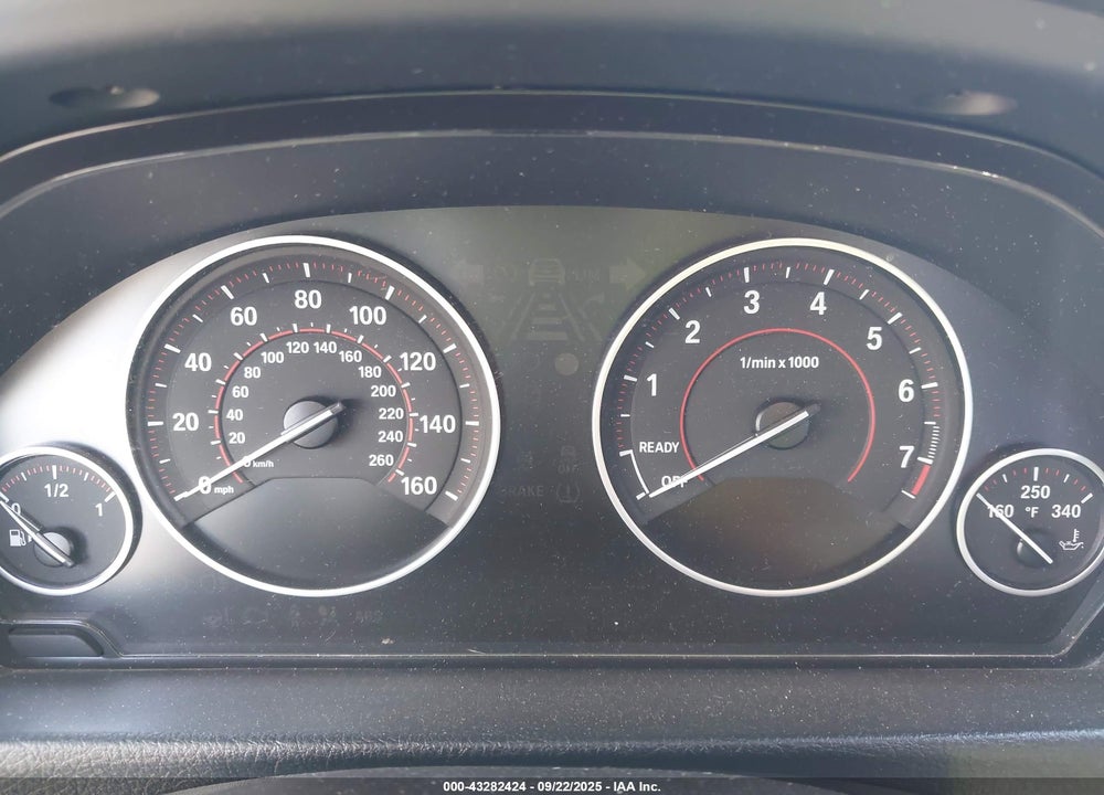 2014 BMW 3 SERIES VIN: WBA3G7C55EF186497