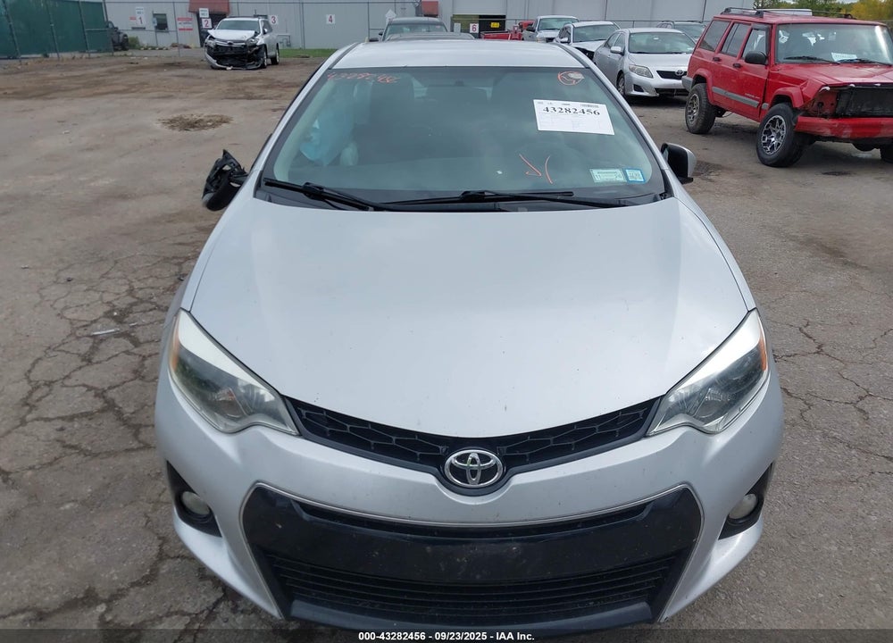 2014 TOYOTA COROLLA VIN: 2T1BURHE5EC206493