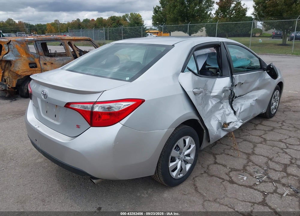 2014 TOYOTA COROLLA VIN: 2T1BURHE5EC206493