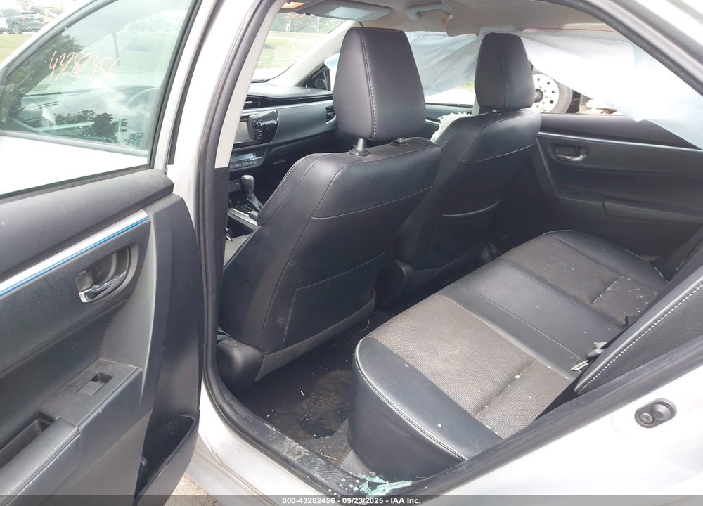 2014 TOYOTA COROLLA VIN: 2T1BURHE5EC206493